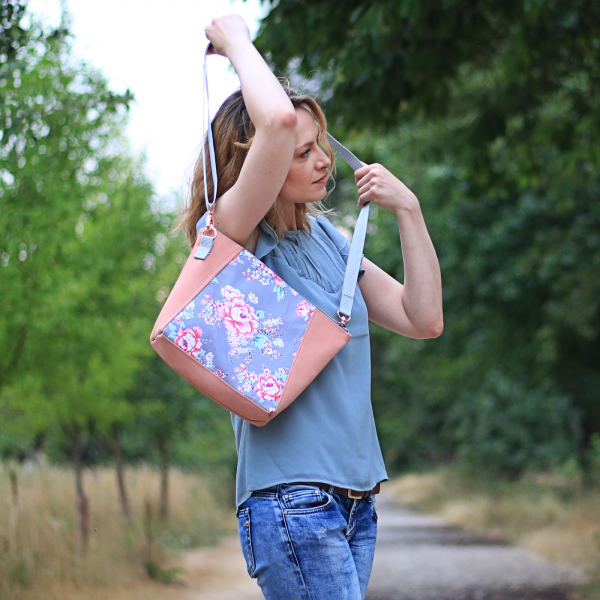 tasche nähen schnittmuster schultertasche