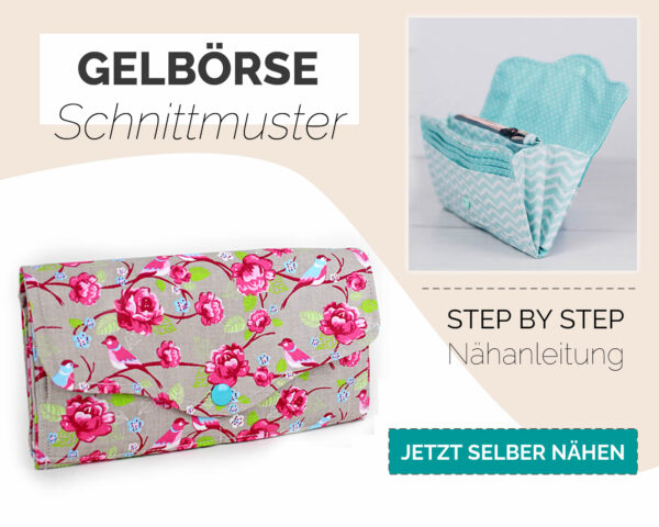 Geldbörse Schnittmuster